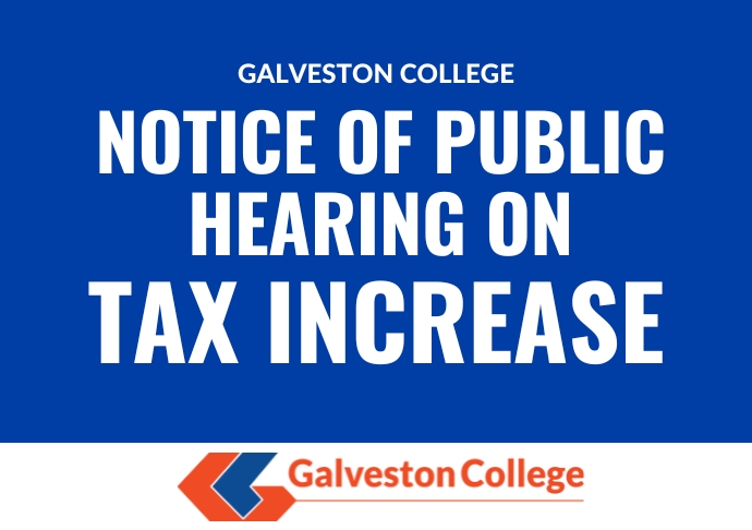 Notice of Public Hearing on Tax Increase