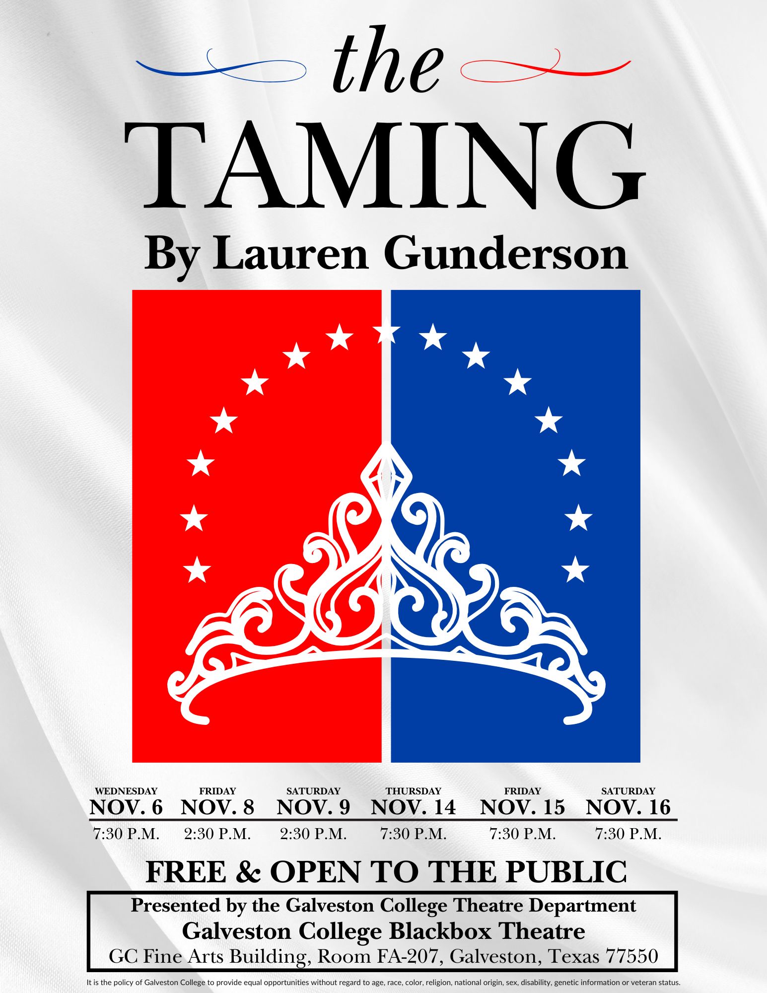 The Taming by Lauren Gunderson