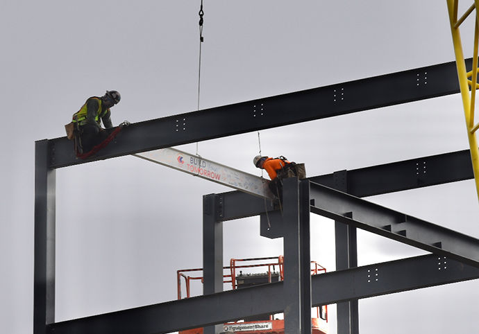 Topping Off Ceremony for new Health Sciences Education Center